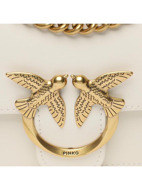 PINKO Rankinė PINKO Love One Mini Dc PE 23 PRR 100074 A0F1 Kreminė