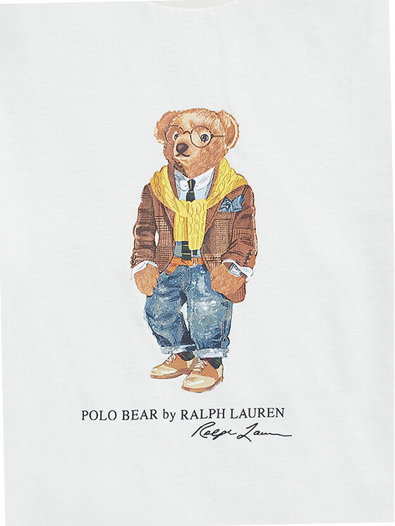 Polo Ralph Lauren Polo Ralph Lauren Camiseta 710P07346001 Blanco Regular Fit