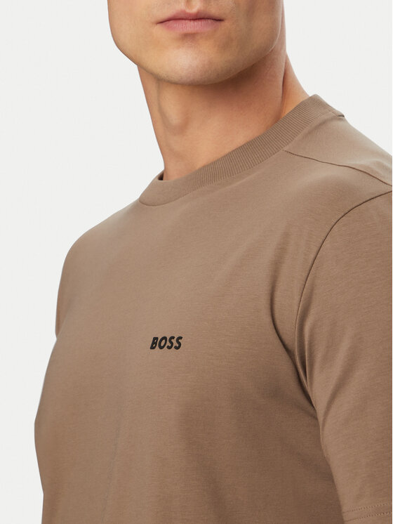 BOSS BOSS Футболка 50506373 Хакі Regular Fit