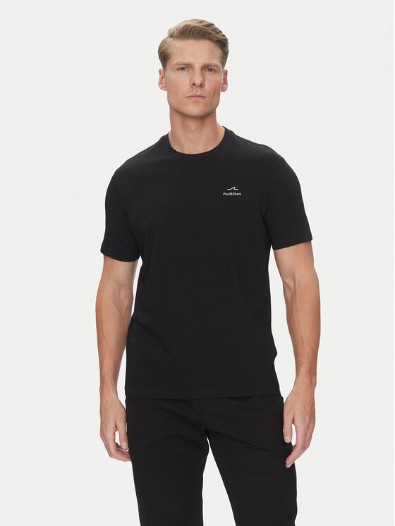Paul&Shark Paul&Shark T-shirt 25411074 Crna Regular Fit