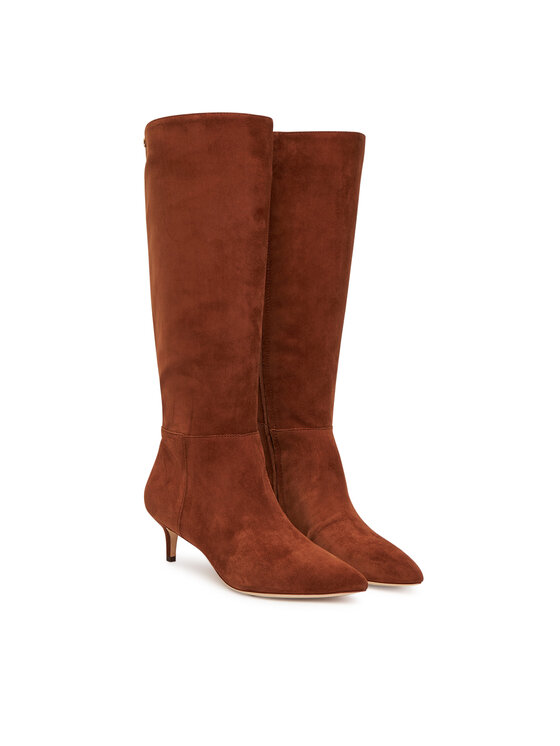 LAUREN RALPH LAUREN Čižmy LAUREN RALPH LAUREN 802967811003 Hnedá