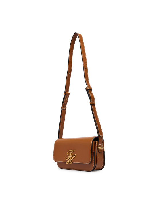 Tommy Hilfiger Bolso Tommy Hilfiger Th Script Flap Crossover AW0AW18399 Marrón