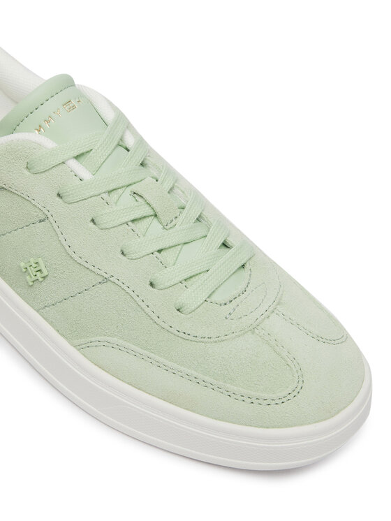 Tommy Hilfiger Sneakersy Tommy Hilfiger Th Heritage Monogram Sneaker FW0FW09180 Zelená