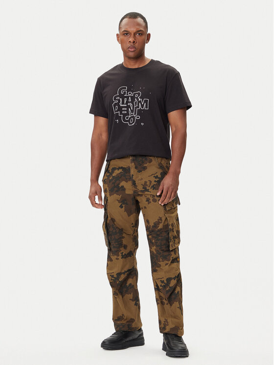 G-STAR G-STAR Pantalones de tela R-3N D25224-D553 Verde Straight Fit