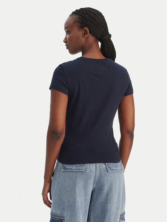 Tommy Jeans Tommy Jeans Camiseta DW0DW22273 Azul marino Slim Fit
