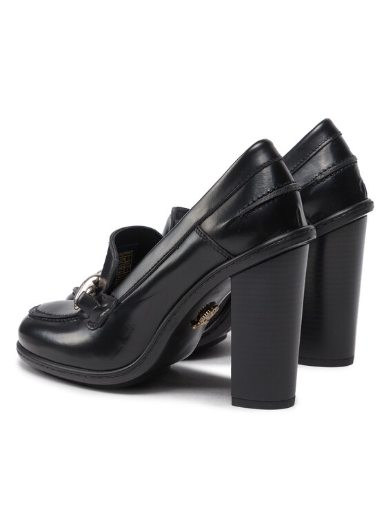 Tommy Hilfiger Γοβάκια Tommy Hilfiger Twist High Heel Loafer FW0FW06692 Μαύρο