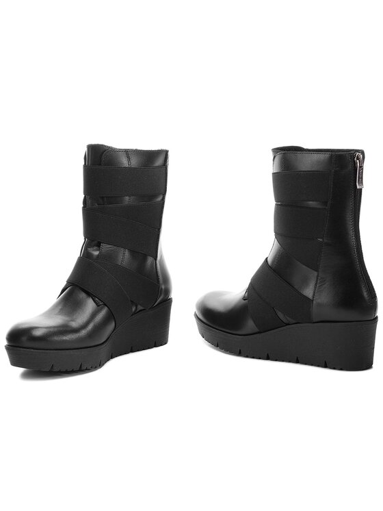 Ann Mex Botine Ann Mex 9201 01S Negru