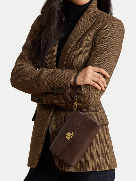 LAUREN RALPH LAUREN Torbica LAUREN RALPH LAUREN 432P11743006 Tamno smeđa