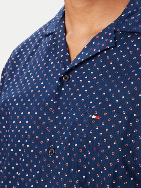 Tommy Hilfiger Tommy Hilfiger Pijama UM0UM04026 Azul marino Relaxed Fit