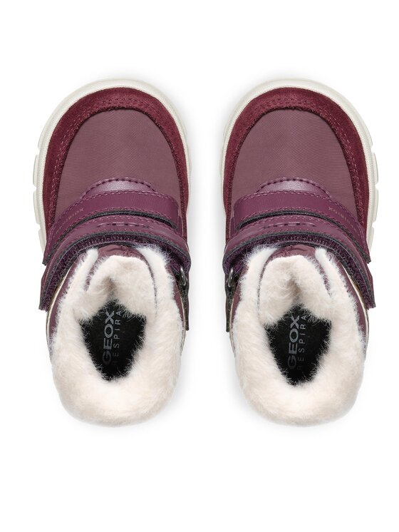 Geox Čižmy Geox B Willaboom Girl B A B365AA 0FU22 C8290 M Fialová