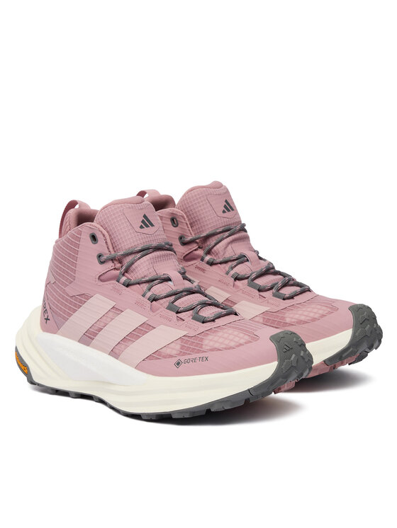 adidas Trekkingi adidas Terrex Free Hiker 3 Mid Gore-Tex Hiking Shoes KI8272 Różowy