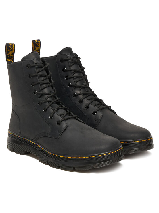 Dr. Martens Черевики Dr. Martens Combs Leather Casual Boots DM26007001 Чорний