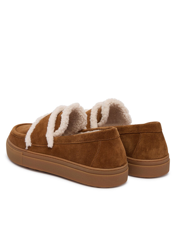 Inuikii Poltopánky Inuikii Shearling Loafer 2006.003.0011 Hnedá