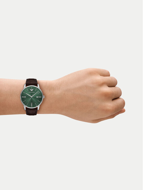 Emporio Armani Sat Emporio Armani Minimalist AR11672 Smeđa