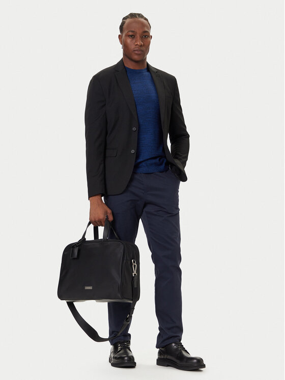 Calvin Klein Чанта за лаптоп Calvin Klein Sleek Large Commuter LV04D3144G Черен