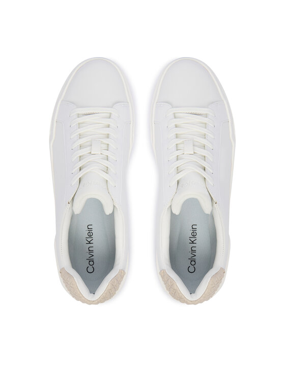 Calvin Klein Superge Calvin Klein Chunky Cupsole Laceup Lth Bt Aop HM0HM02070 Bela