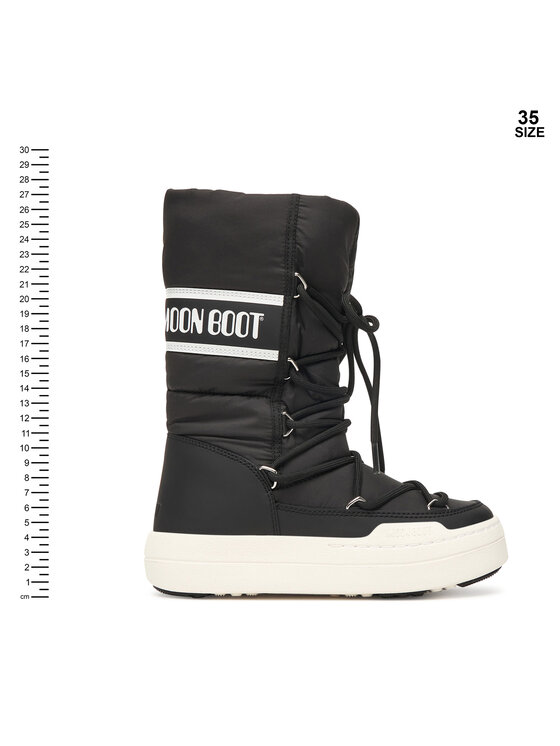 Moon Boot Снігоходи Moon Boot Jr Park Tube Lace wp 80D3440130 D Чорний