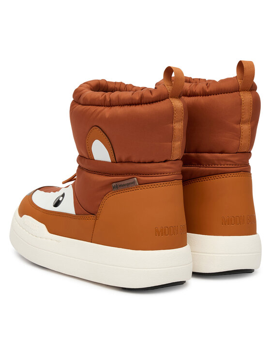 Moon Boot Снігоходи Moon Boot Mb Jr Park Tube Mid Animal Wp 80D3440100 D Коричневий