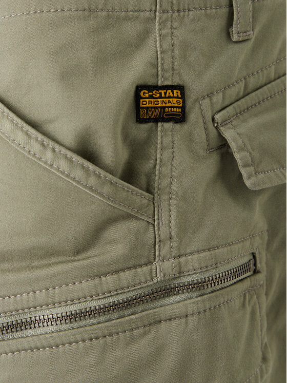 G-STAR G-Star Raw Pantaloncini di tessuto Rovic D08566-5126 Verde Tapered Fit