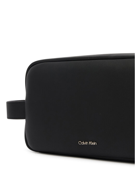 Calvin Klein Несесер Calvin Klein Raised Dopp Kit LV04D1227G Черен