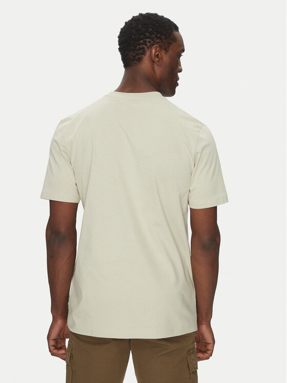 BOSS BOSS Футболка Te_Dunetrace 50539187 Бежевий Regular Fit