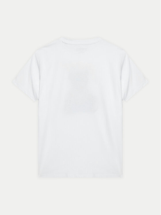 Guess Guess Футболка H4BJ06 I3Z14 Білий Regular Fit