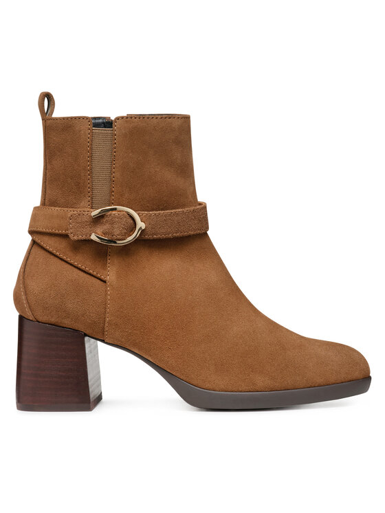 Geox Členková obuv Geox D Walk Pleasure 55 D46XBA 00022 C6372 Hnedá