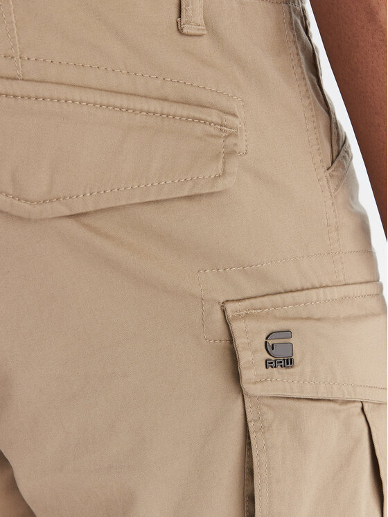 G-STAR G-STAR Pantalones cortos de tela Rovic Zip D26214-5126 Verde Relaxed Fit