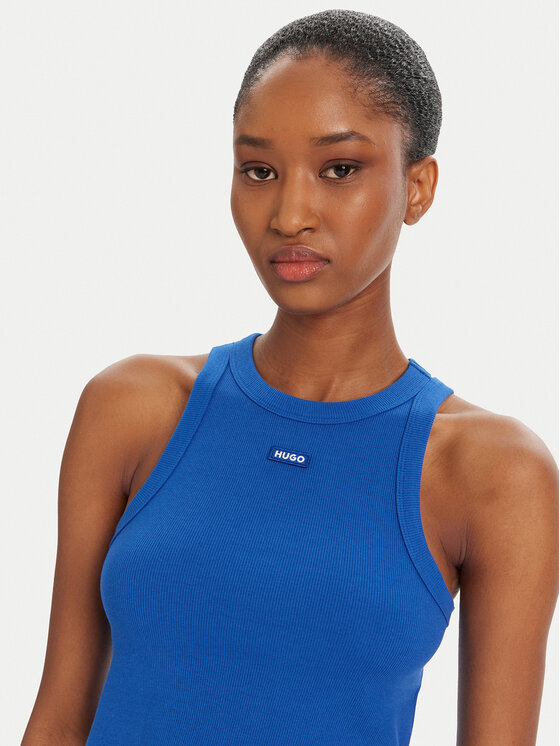 HUGO HUGO Top Baby 50511450 Azul Slim Fit