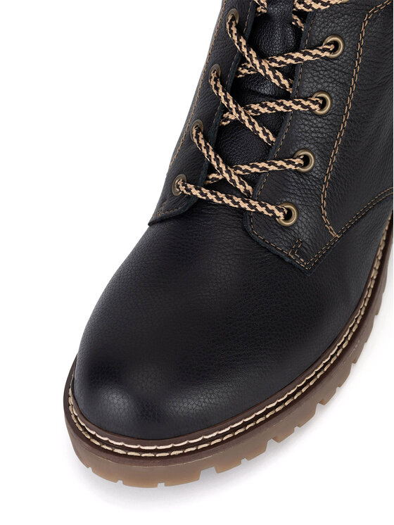 Remonte Botines planos Remonte D0B74-01 Negro
