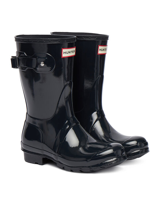 Hunter Gumene čizme Hunter Org Short Gloss WFS1000RGL Tamnoplava