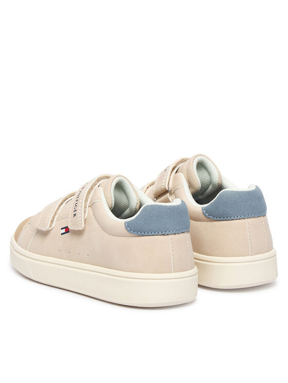 Tommy Hilfiger Сникърси Tommy Hilfiger Low Cut Velcro Sneaker T1X9-35218-1959 M Бежов