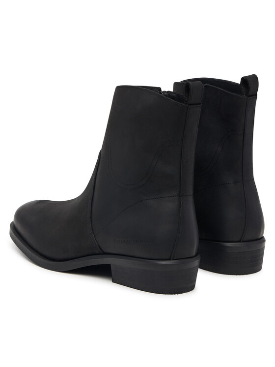 Tommy Hilfiger Μποτάκια Tommy Hilfiger Hilfiger Dressy Lth Biker Boot FM0FM06077 Μαύρο