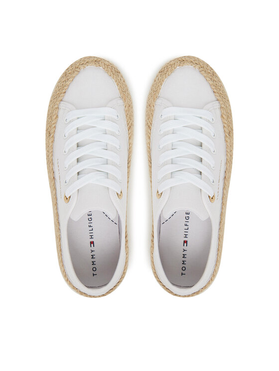 Tommy Hilfiger Espadrilky Tommy Hilfiger T3A9-33732-0890100 Bílá