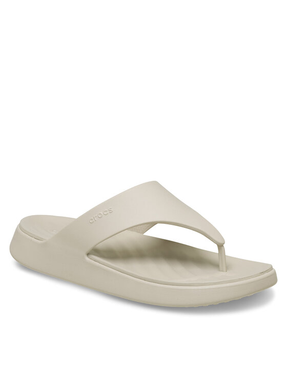 Crocs В'єтнамки Crocs Getaway Triangle Flip 212018 Бежевий