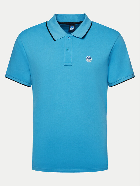 North Sails North Sails Polo majica 692452 Modra Regular Fit