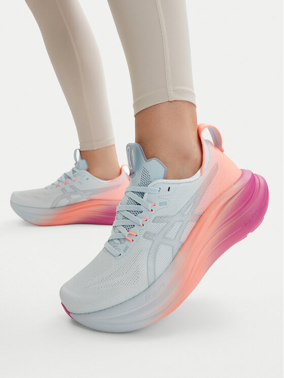 Asics Buty do biegania Asics Gel-Nimbus 28 1012B987 Niebieski