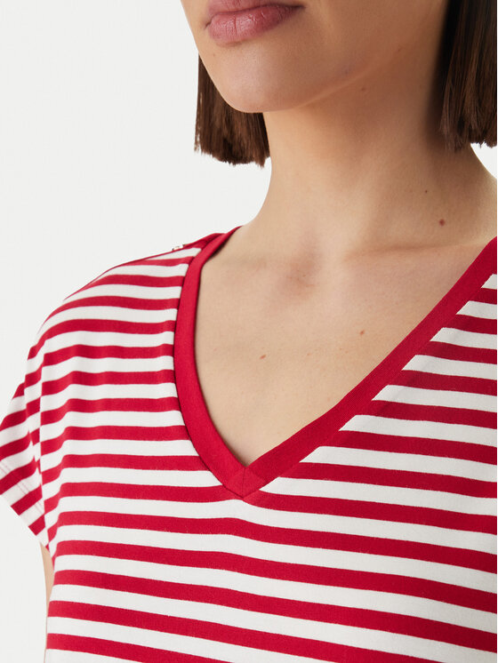 Morgan Morgan Camiseta 261-DIVA Rojo Regular Fit