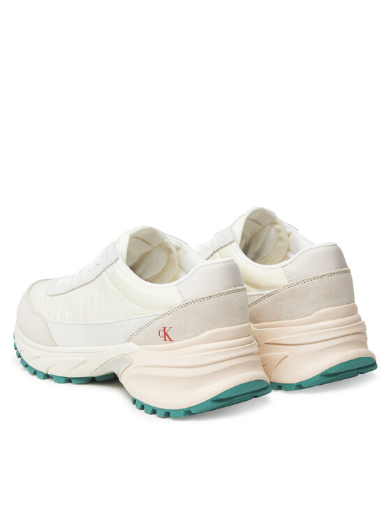Calvin Klein Jeans Сникърси Calvin Klein Jeans Hike Runner Mg Nylon Perl YW0YW01963 Екрю