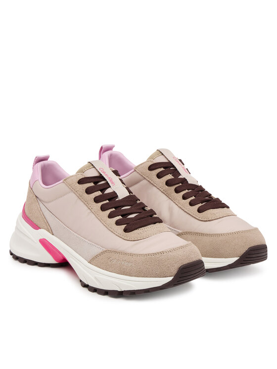 Calvin Klein Sneakers Calvin Klein Hike Runner Mg Nylon Mix YW0YW02075 Grigio