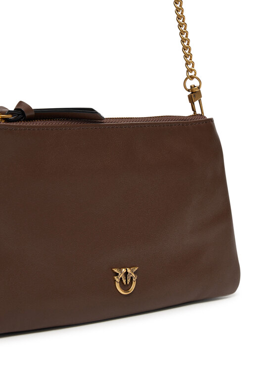 PINKO Bolso PINKO Double Mini Al 25-26 PLTT 105359 A0QO Marrón
