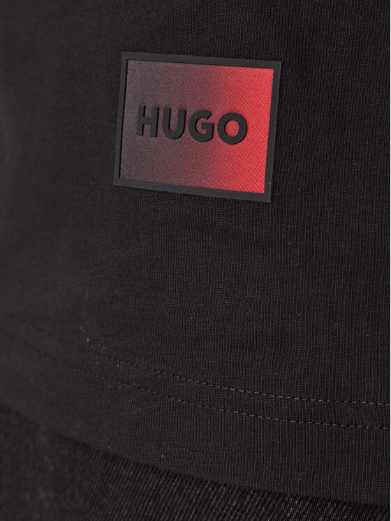 HUGO HUGO Camiseta Danoto 50553144 Negro Regular Fit