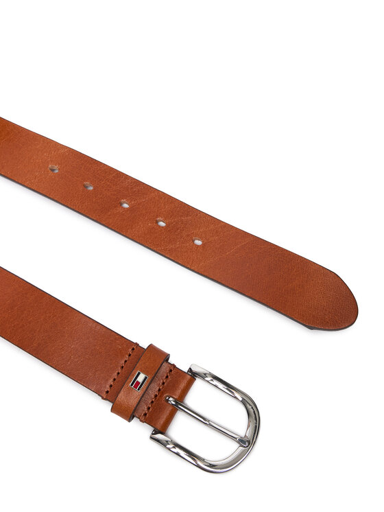 Tommy Hilfiger Cinturón para mujer Tommy Hilfiger New Danny Belt WW0WW11590 Marrón