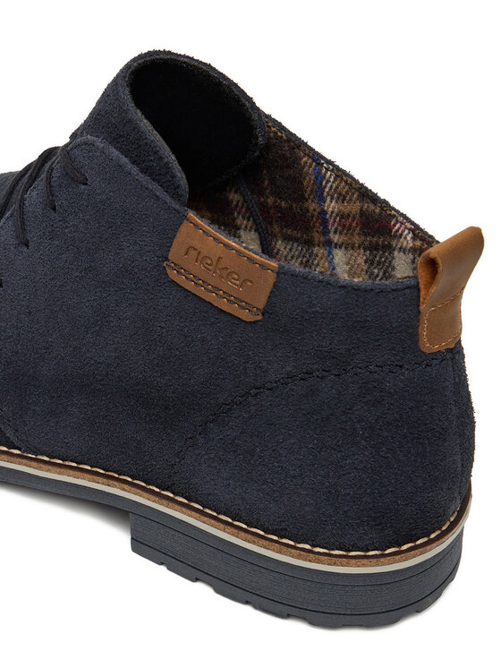 Rieker Kotníková obuv Rieker 33206-14 Tmavomodrá