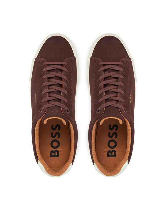 BOSS Снікерcи BOSS Aiden 50536521 Бордовий