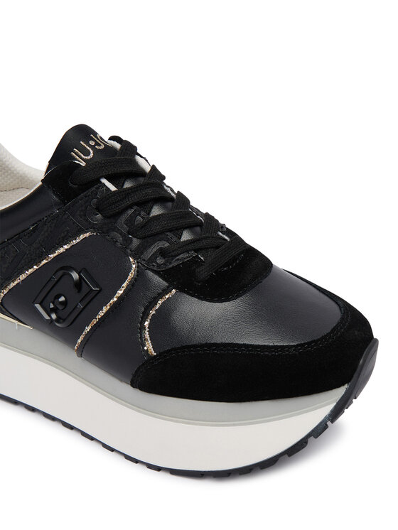 Liu Jo Sneakersy Liu Jo Maxi Wonder Plus 02 BF6009 PX900 Čierna