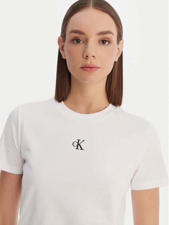 Calvin Klein Jeans Calvin Klein Jeans Camiseta LV047AB213 Blanco Regular Fit