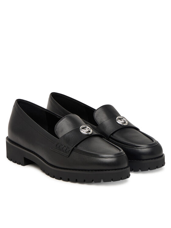 MICHAEL Michael Kors Лофери MICHAEL Michael Kors Jaelyn Lug 40T6JLFP1L Чорний