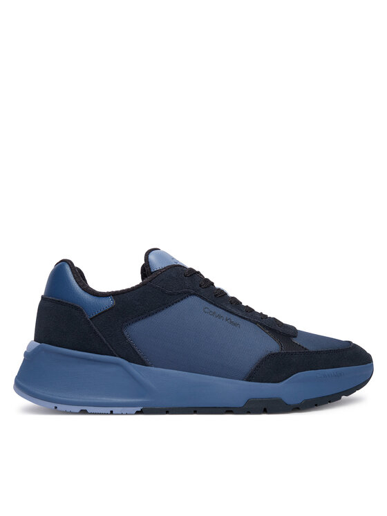 Calvin Klein Sneakersy Calvin Klein City Runner Laceup Ny-Su HM0HM02308 Tmavomodrá