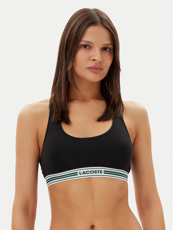 Lacoste Lacoste Бюстгальтер-топ IF8179 Чорний